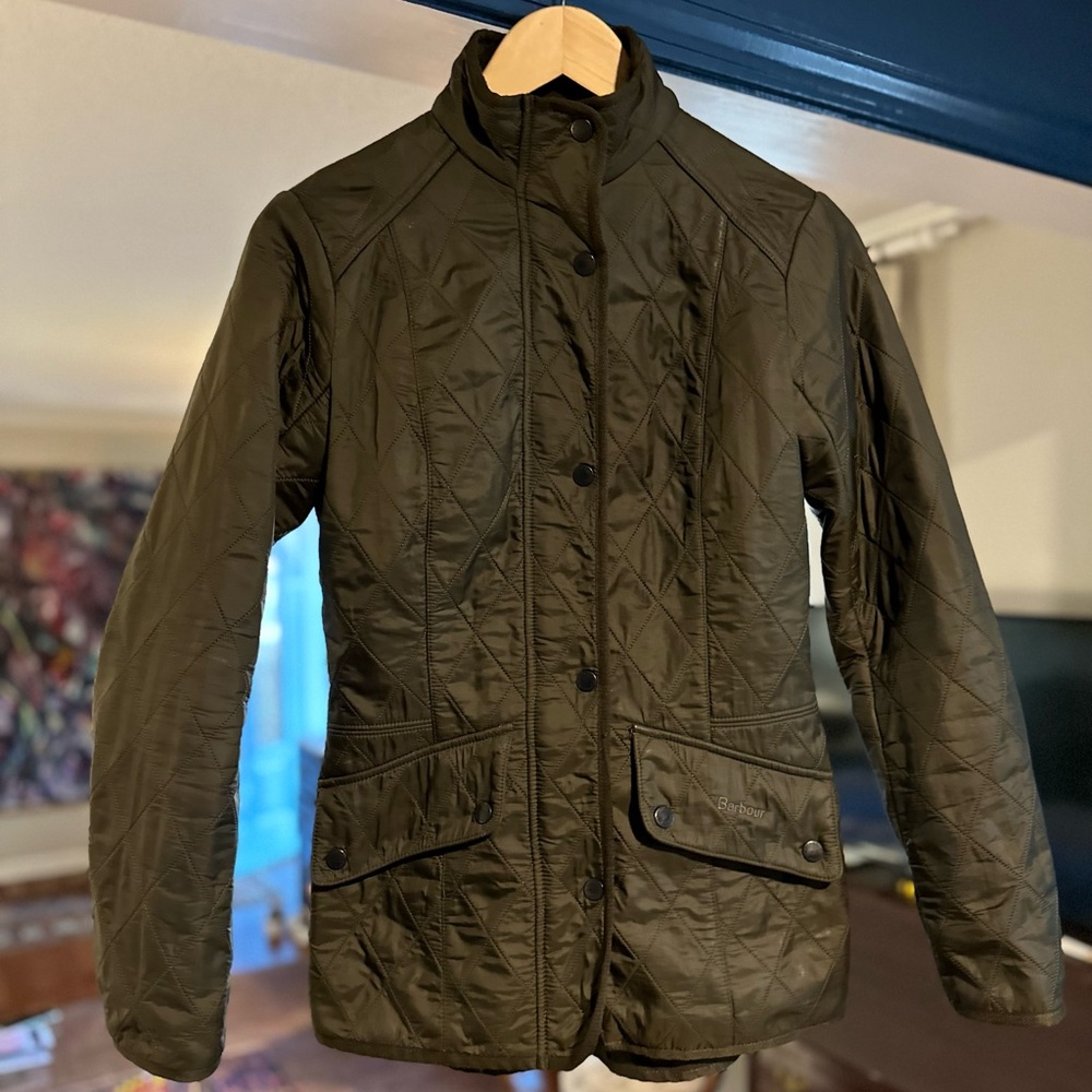 Barbour Cavalry Polarquilt Jacket. Sz 4
